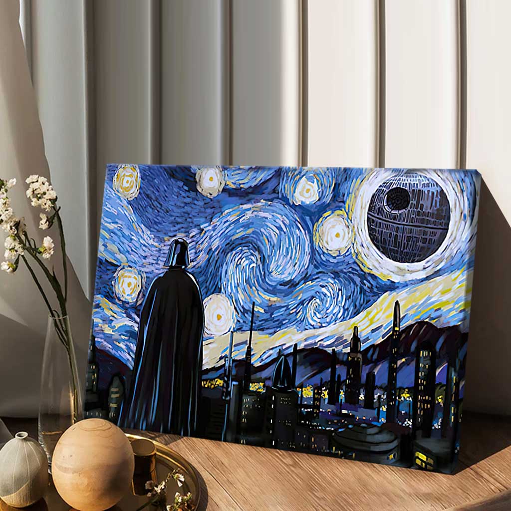 Starry Night - The Force Canvas And Poster