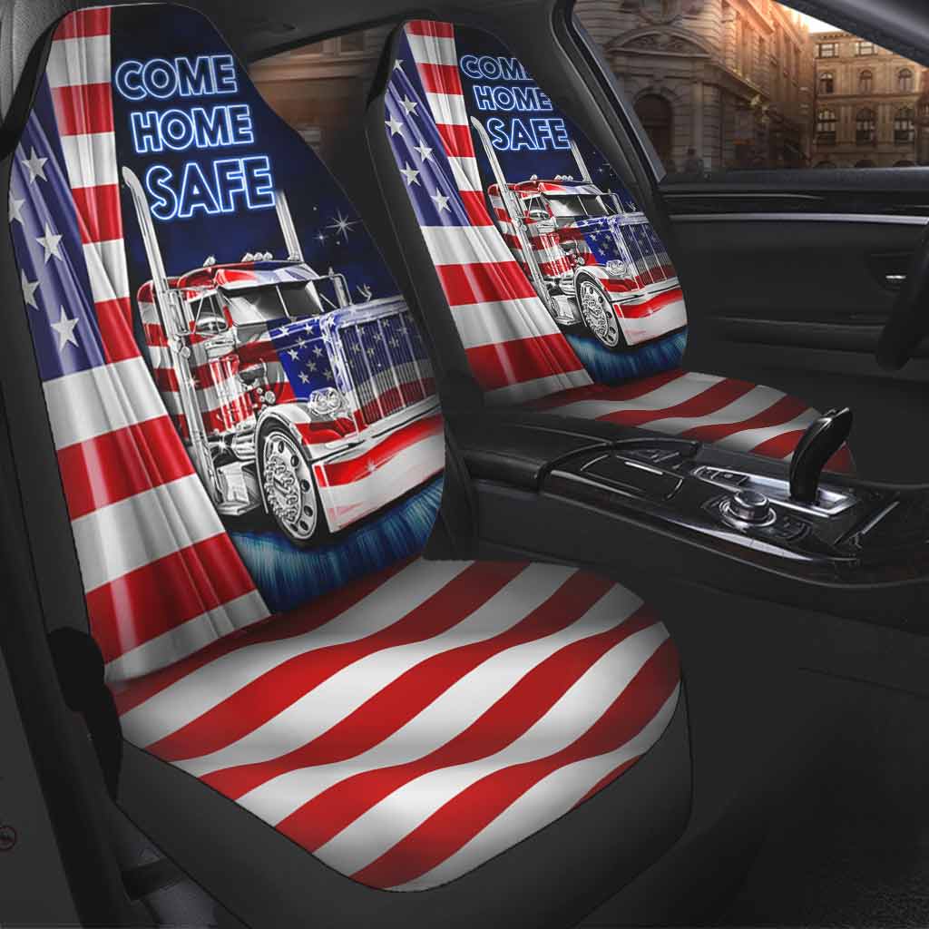 Come Home Safe - Trucker Seat Covers
