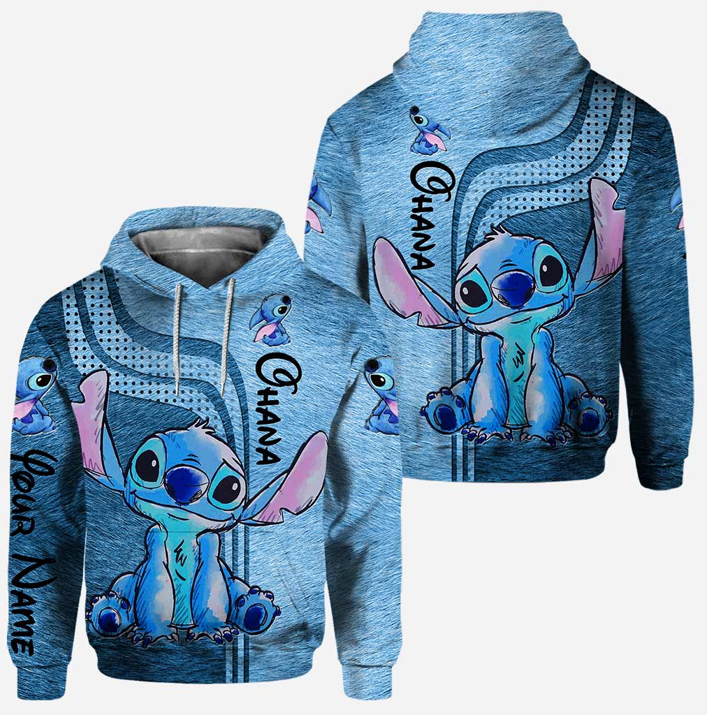 Ohana Means Family - Personalized Hoodie And Leggings