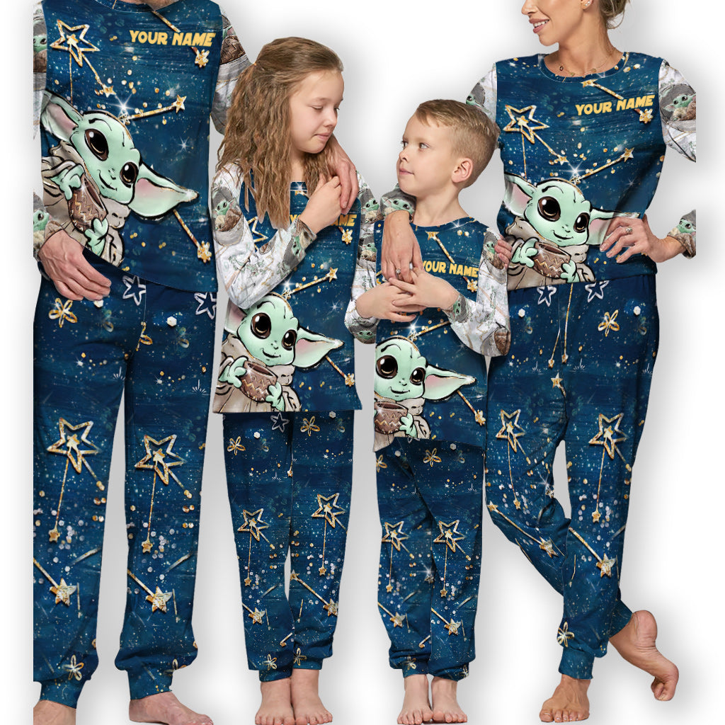 The Child - Personalized The Force Pajamas Set