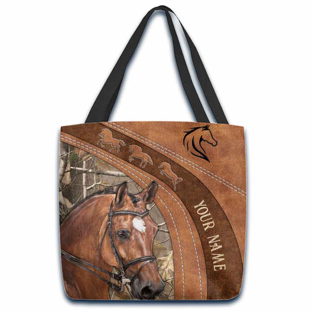 Love Horses - Personalized Tote Bag