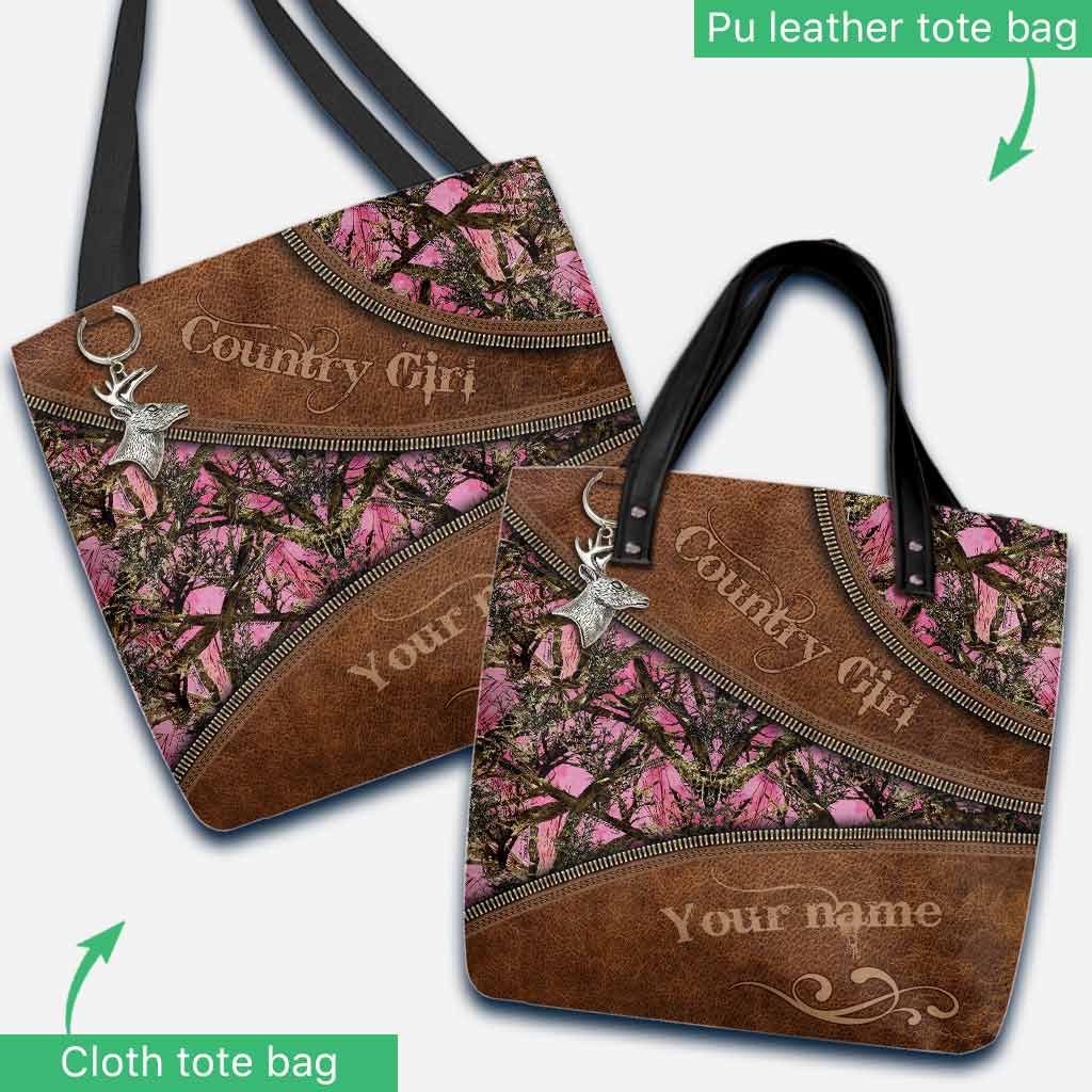Country Girl - Hunting Personalized  Tote Bag
