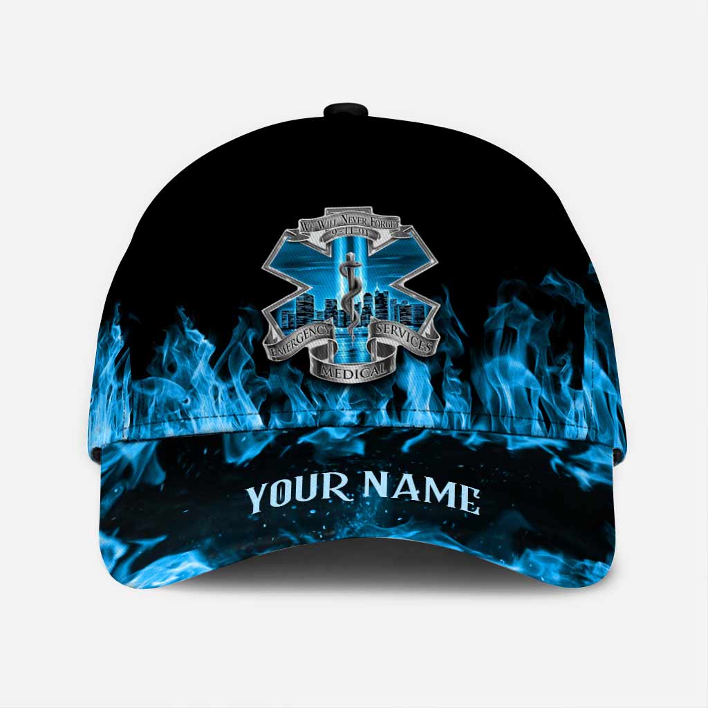 Never Forget - EMT Personalized Classic Cap With Printed Vent Holes