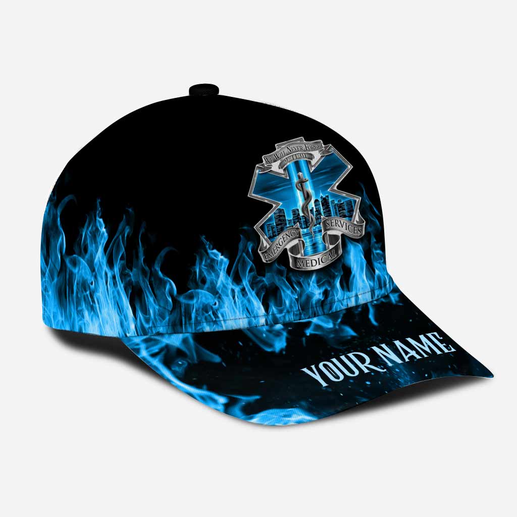 Never Forget - EMT Personalized Classic Cap With Printed Vent Holes