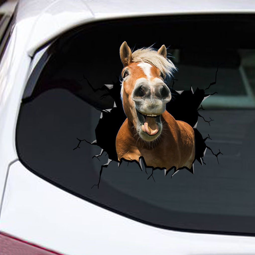 Funny Horses - Horse Decal Die Cut