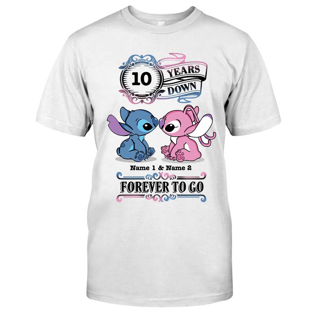 Forever To Go - Personalized Couple T-shirt and Hoodie