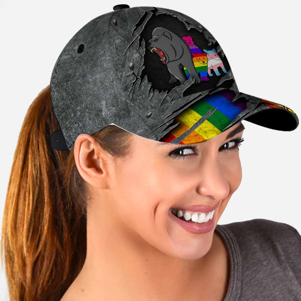 Mama Bear - LGBT Support Cap With Printed Vent Holes