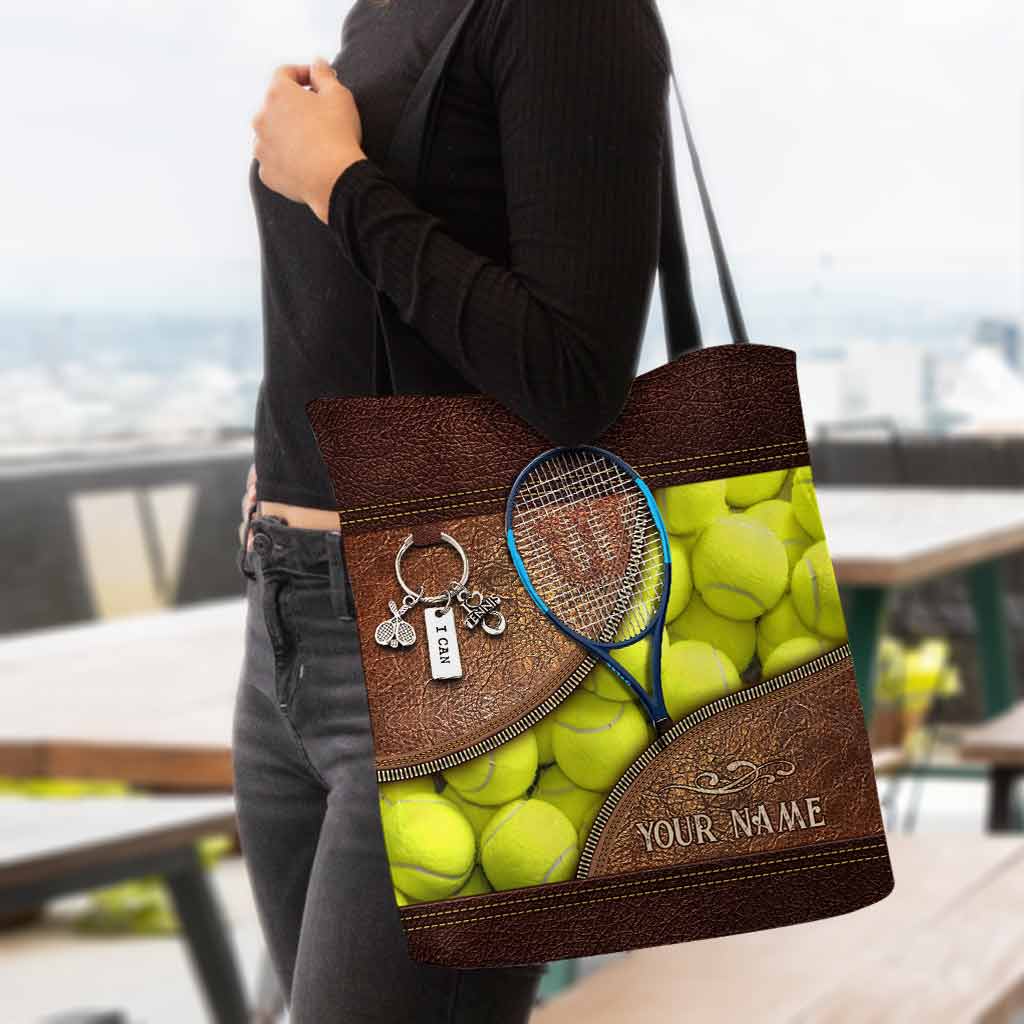 Tennis Personalized  Tote Bag