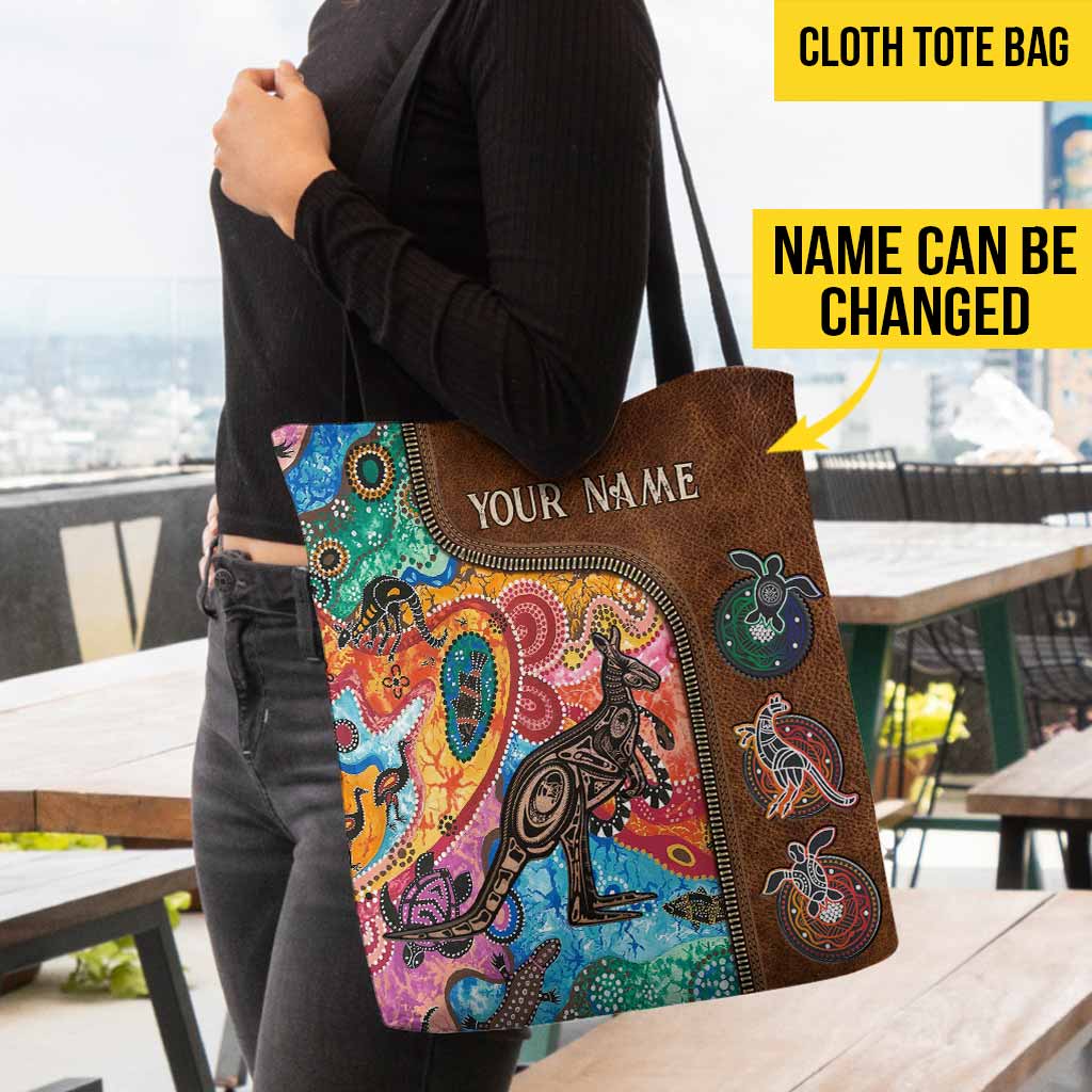 Aboriginal Australian Personalized Tote Bag