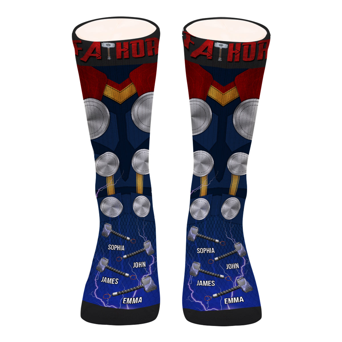 Fathor - Personalized Marvelous Universe Socks