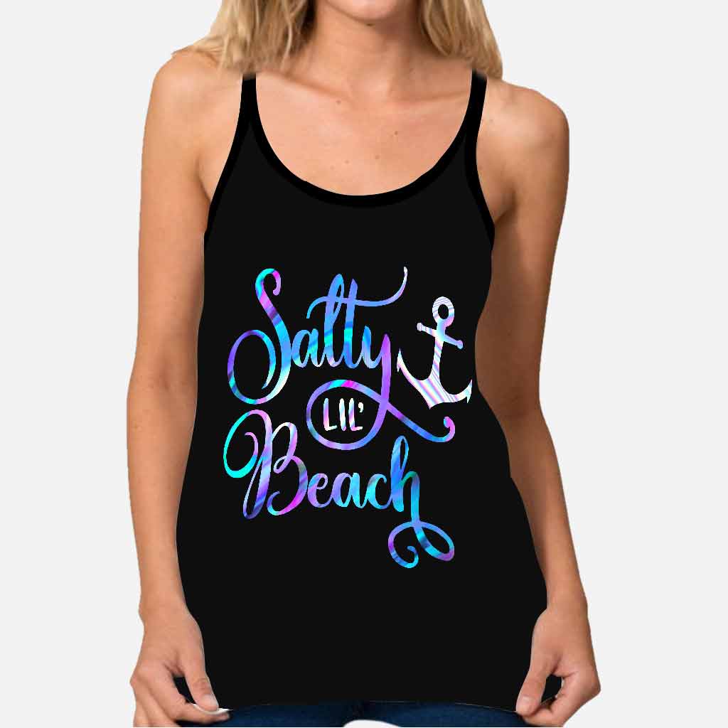 Salty LiL' Beach - Cruise Cross Tank Tops