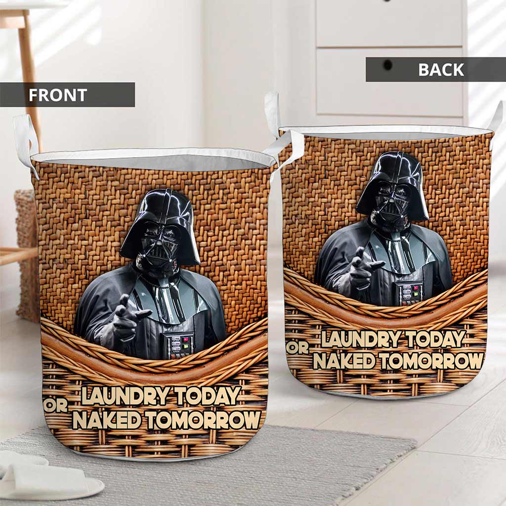 Laundry Today - The Force Laundry Basket With 3D Pattern Print