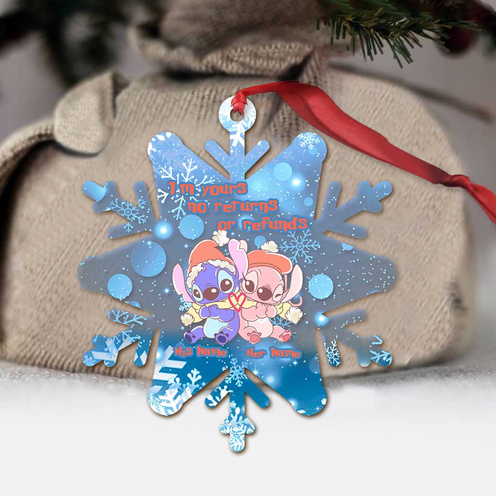 I’m Yours - Personalized Ohana Transparent Ornament