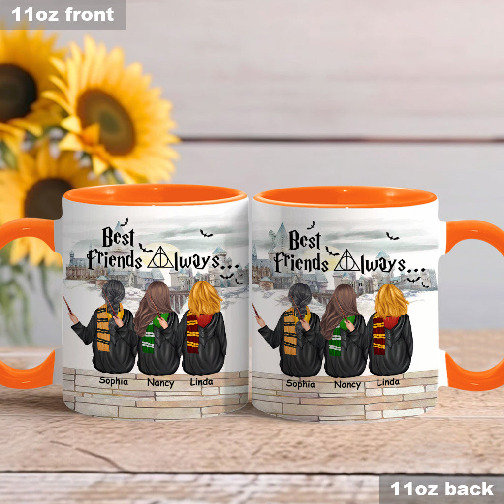 Always Wizard - Personalized The Magic World Accent Mug