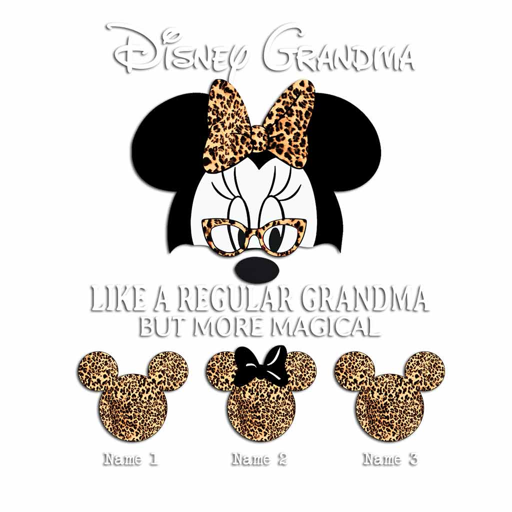 Magical Grandma - Personalized Mother's Day Grandma Decal Full