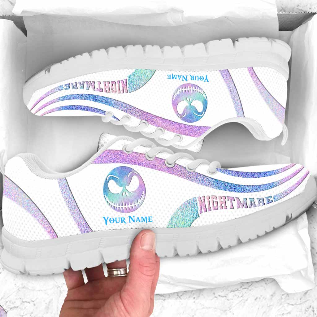 Colorful Nightmare - Personalized Nightmare Sneakers