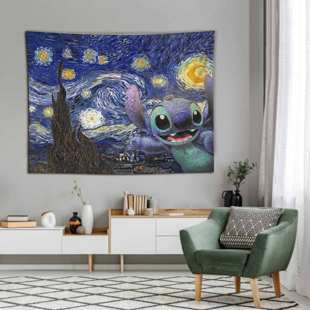 Starry Night - Ohana Wall Tapestry