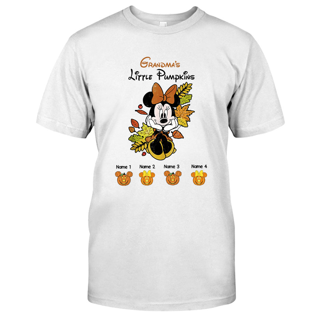 Grandma's Little Pumpkins - Personalized Grandma T-shirt and Hoodie