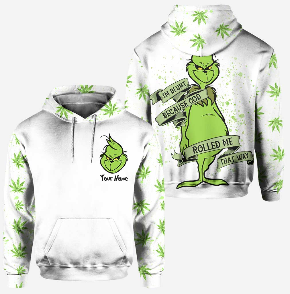 Merry Christmas - Personalized Weed Hoodie and Leggings