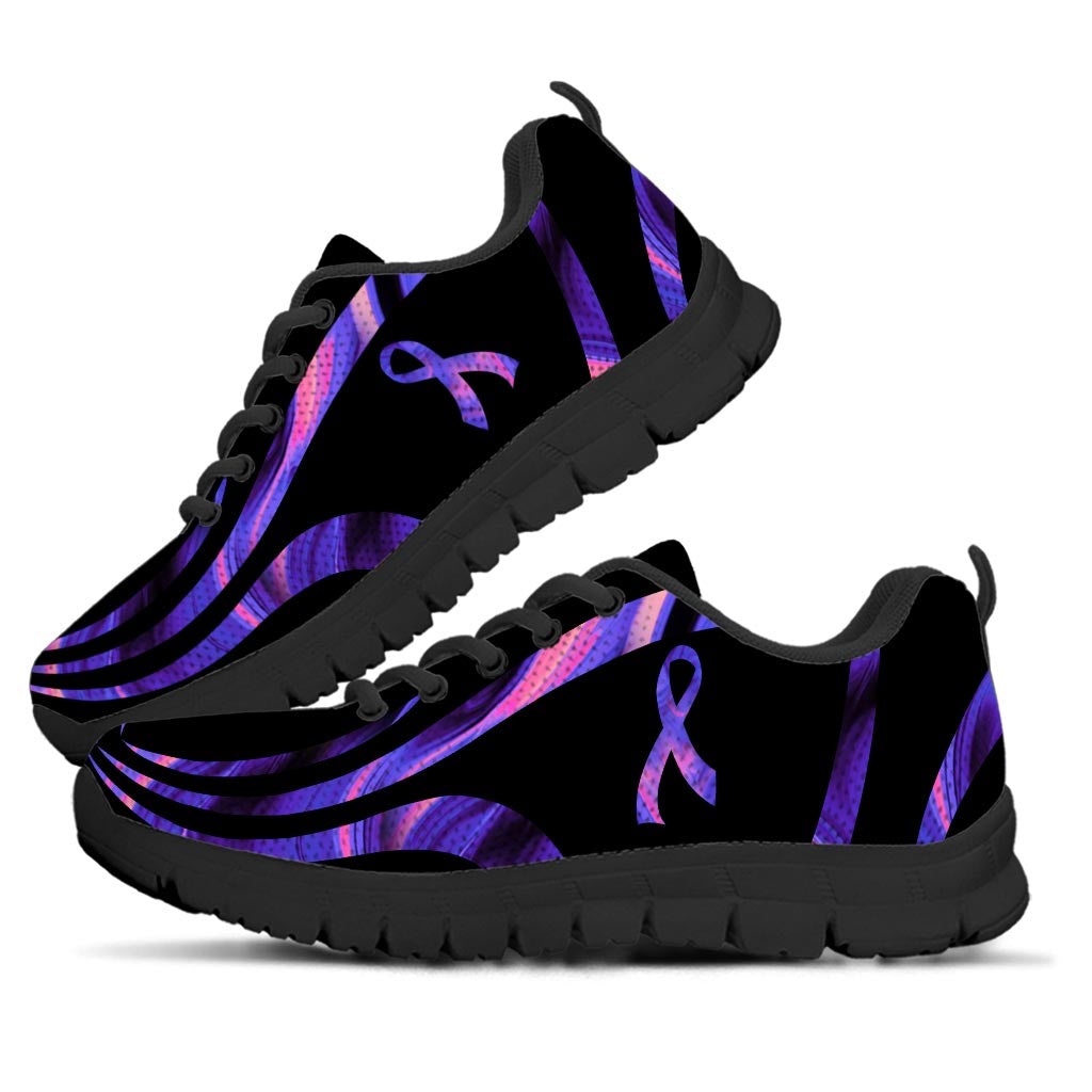 Pain Warrior - Fibromyalgia Awareness Sneakers