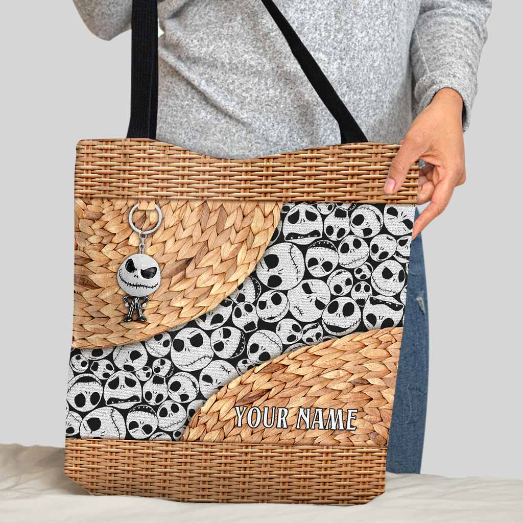 Nightmares Eclectic Style - Personalized Nightmare Tote Bag With 3D Pattern Print