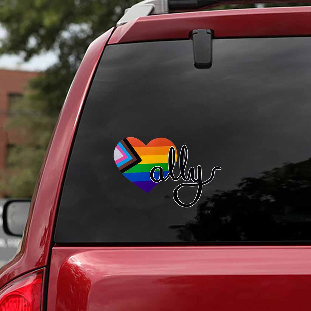 Ally - LGBT Support Decal Die Cut