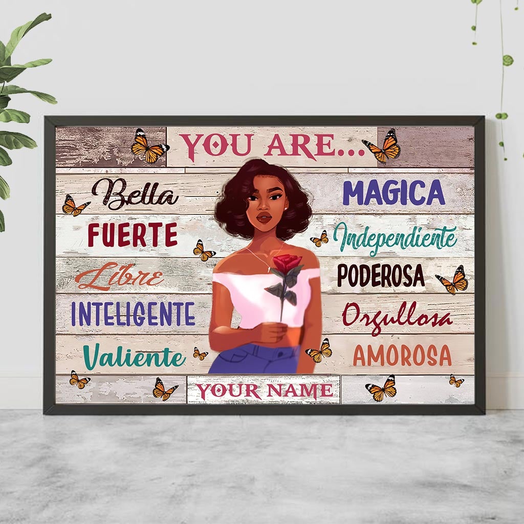 You Are Enough - Latina Women Personalized Poster