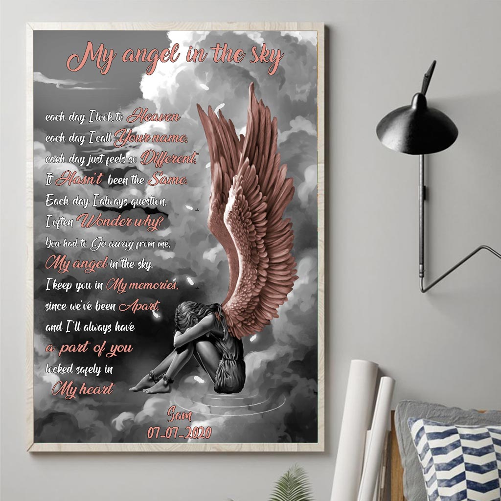 In Memory - Memorial Personalized Poster