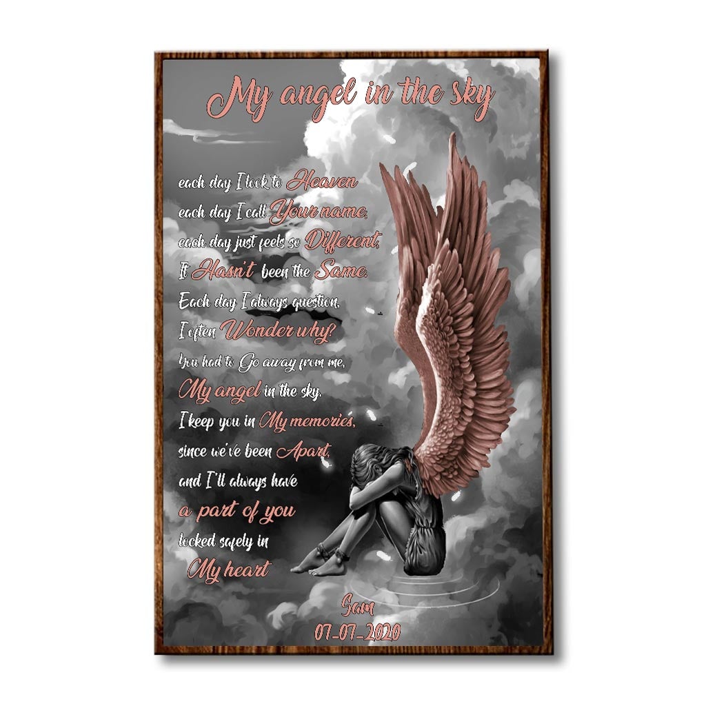 In Memory - Memorial Personalized Poster