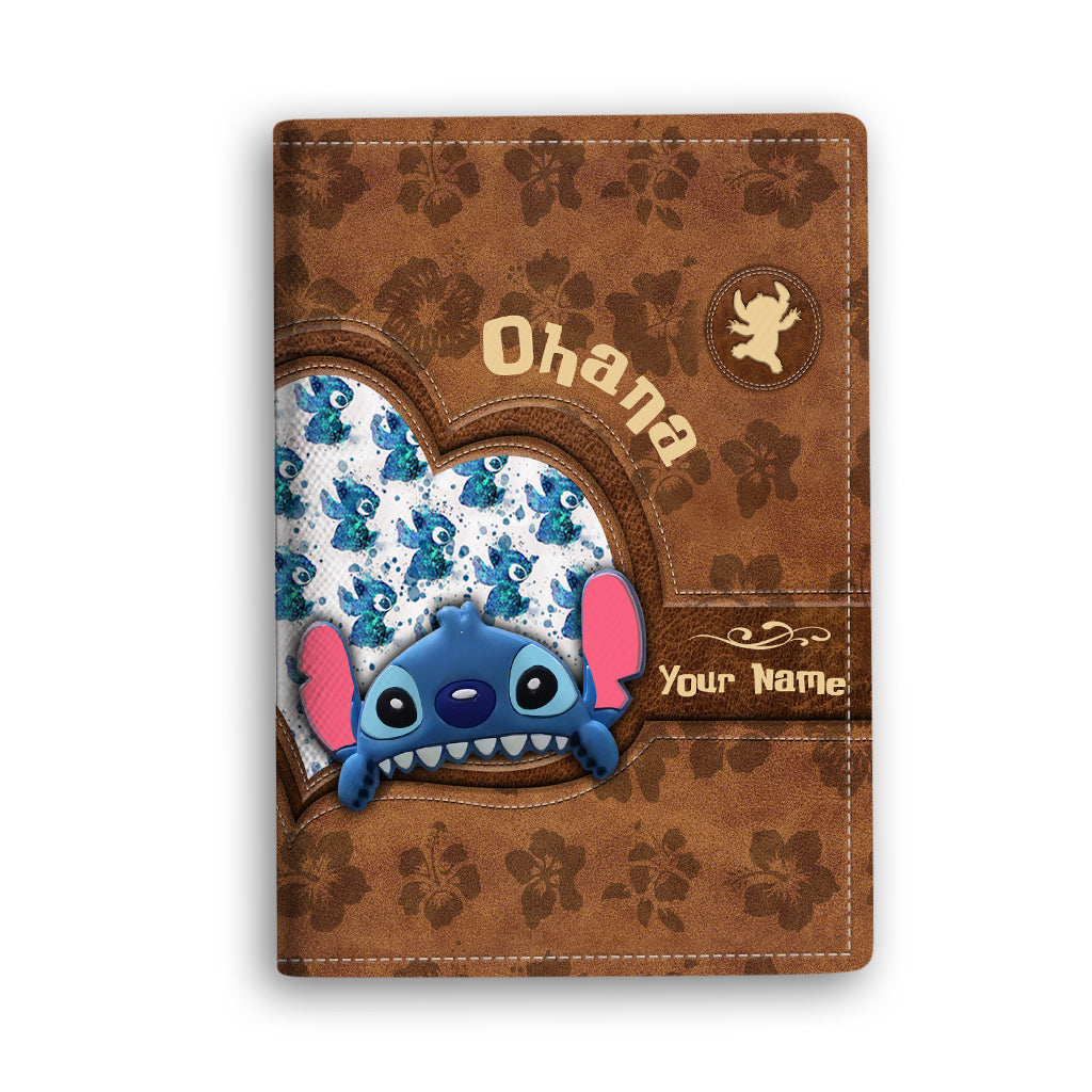 Love Ohana - Personalized Ohana Passport Holder