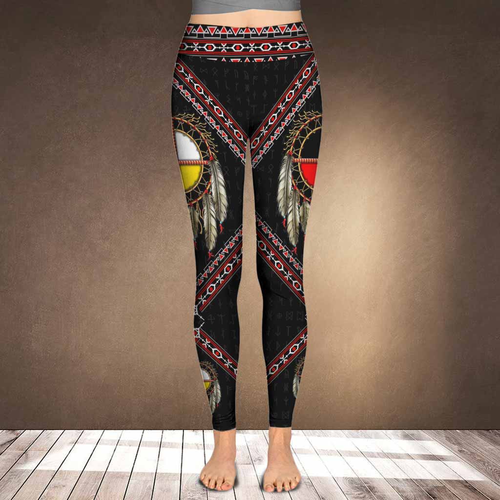 Tribal Native Indian Girl Print Women's Capri Leggings – Love Mine Gifts