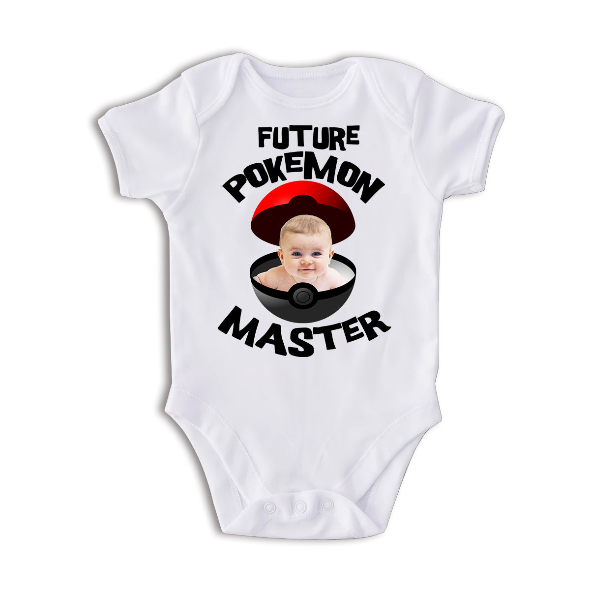 Future Master - Personalized Monster Trainer Baby Onesie