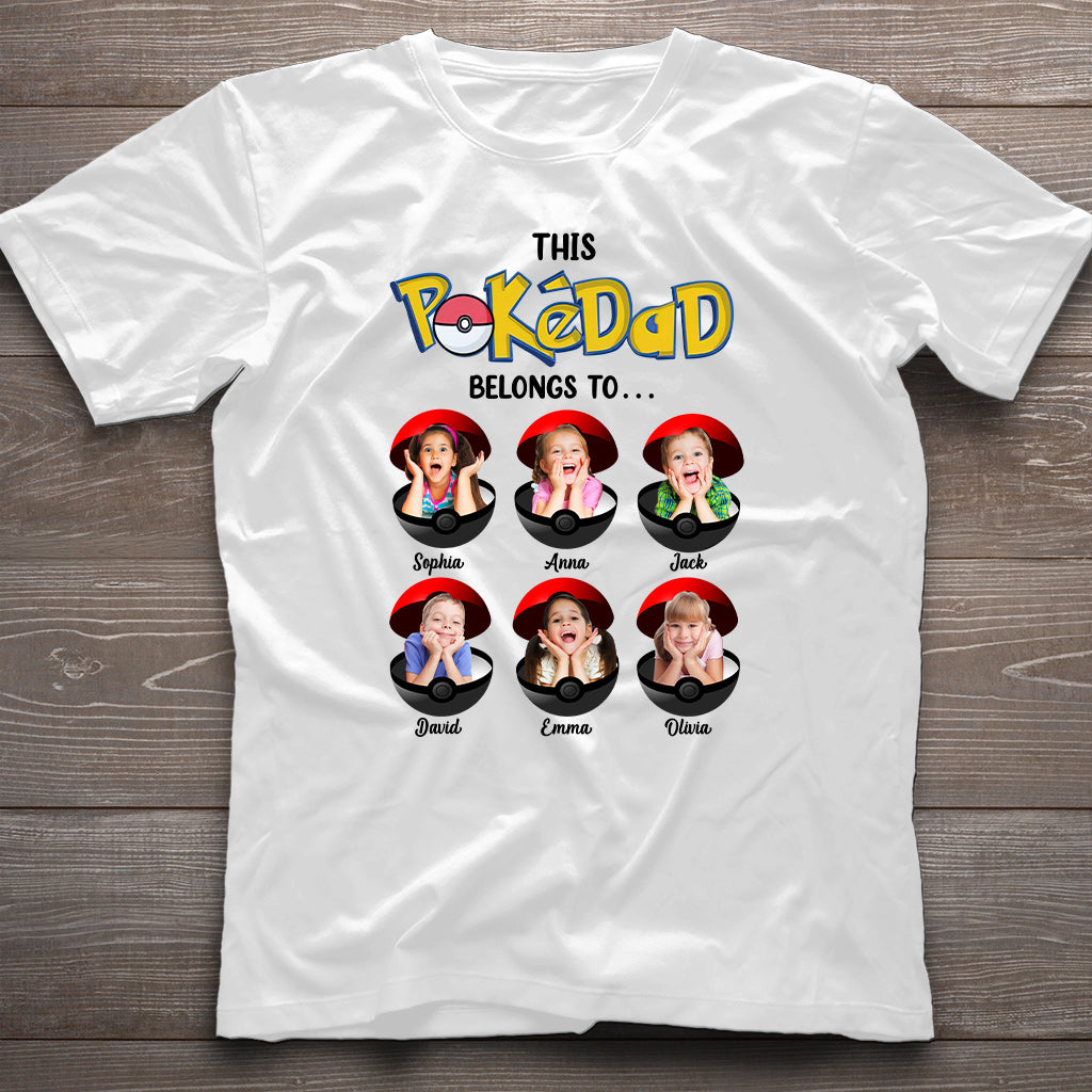 Pokédad Pokémom - Personalized Monster Trainer T-shirt and Hoodie