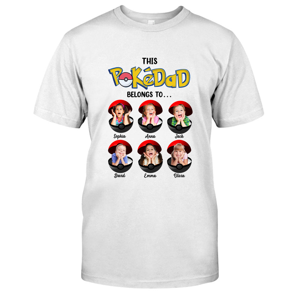 Pokédad Pokémom - Personalized Monster Trainer T-shirt and Hoodie