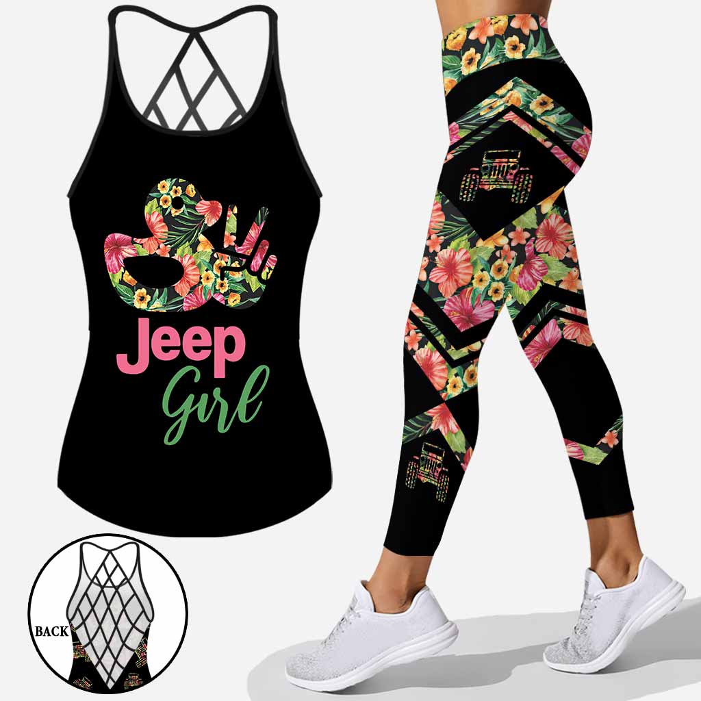 I'm A Simple Woman - Car Cross Tank Top and Leggings