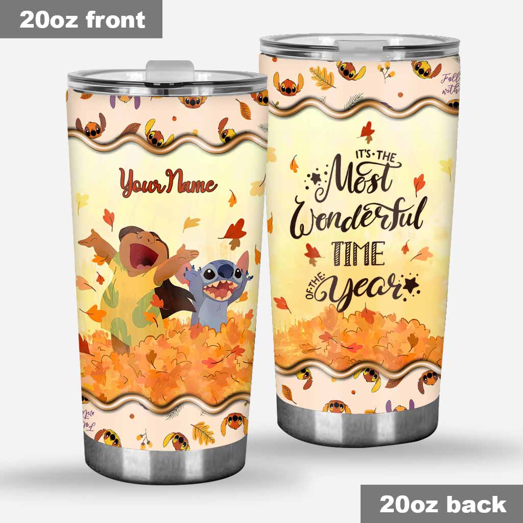 It's The Most Wonderful Time - Personalized Ohana Tumbler