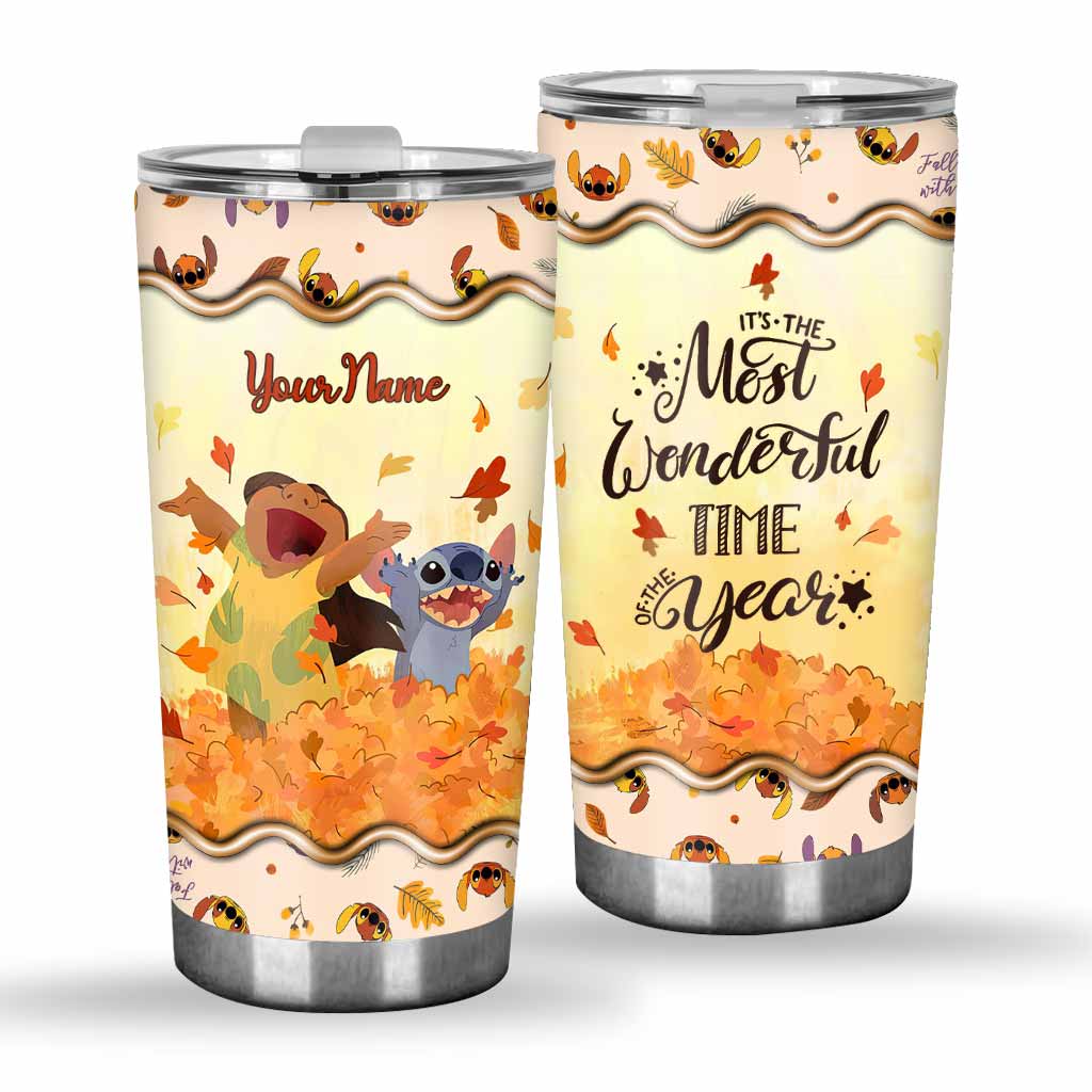 It's The Most Wonderful Time - Personalized Ohana Tumbler