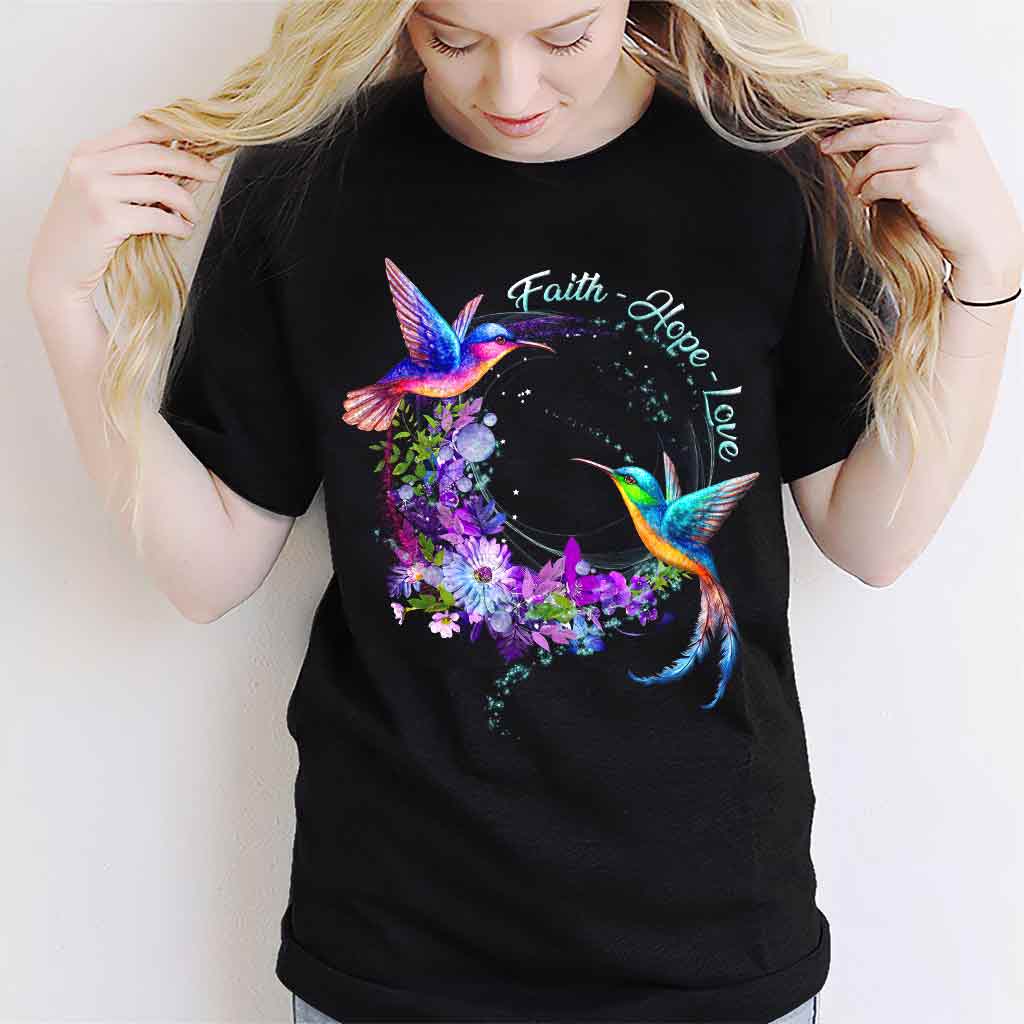 Faith Hope Love - Hummingbird T-shirt and Hoodie 112021