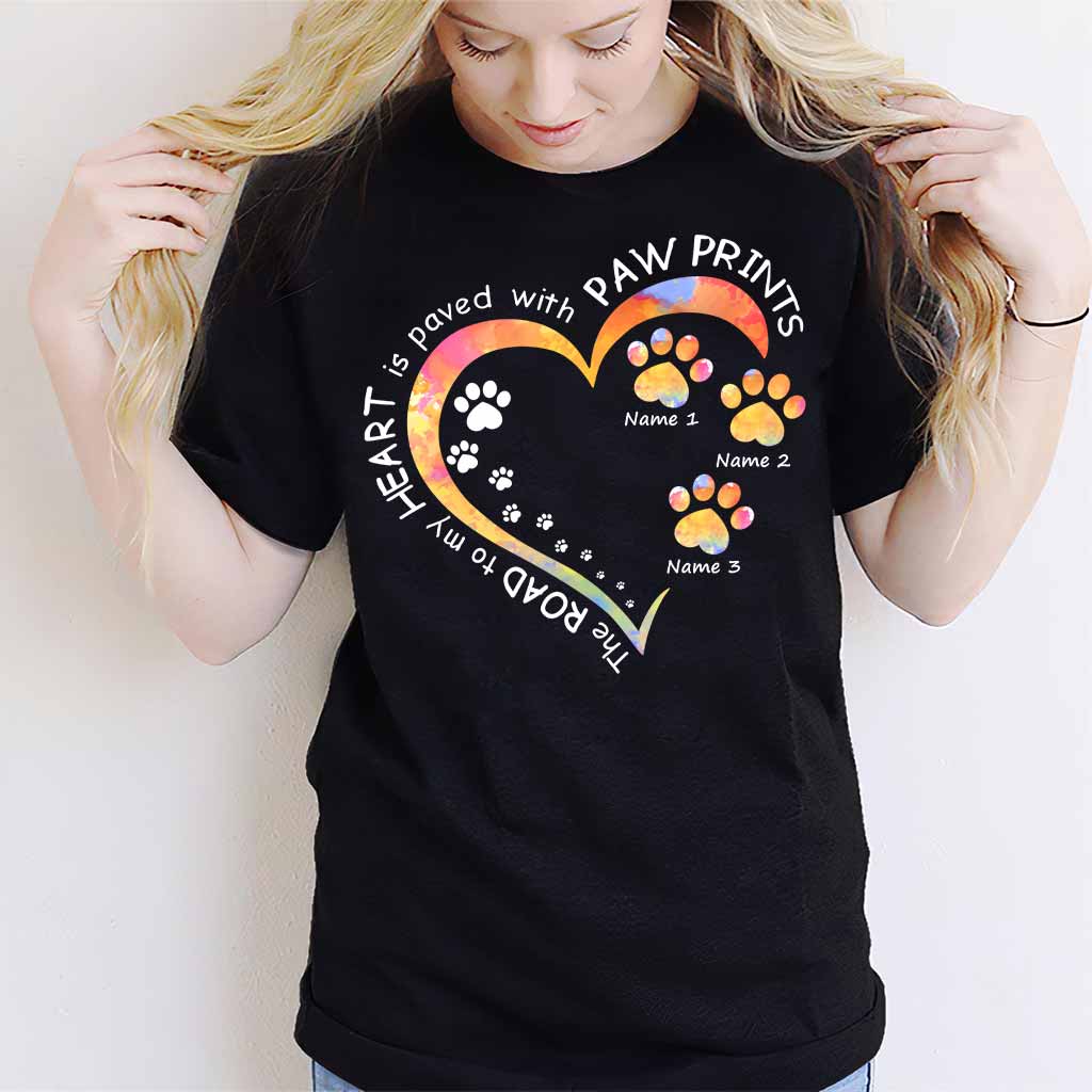 Paw Print - Personalized Dog T-shirt and Hoodie 1121