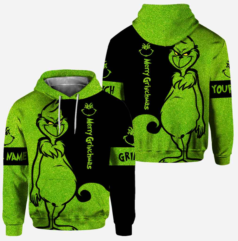 Merry Christmas - Personalized  Hoodie and Leggings