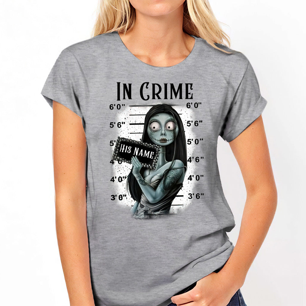 Partner In Crime - Personalized Couple Nightmare T-shirt and Hoodie
