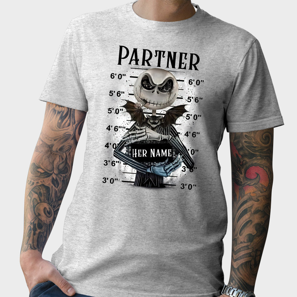 Partner In Crime - Personalized Couple Nightmare T-shirt and Hoodie