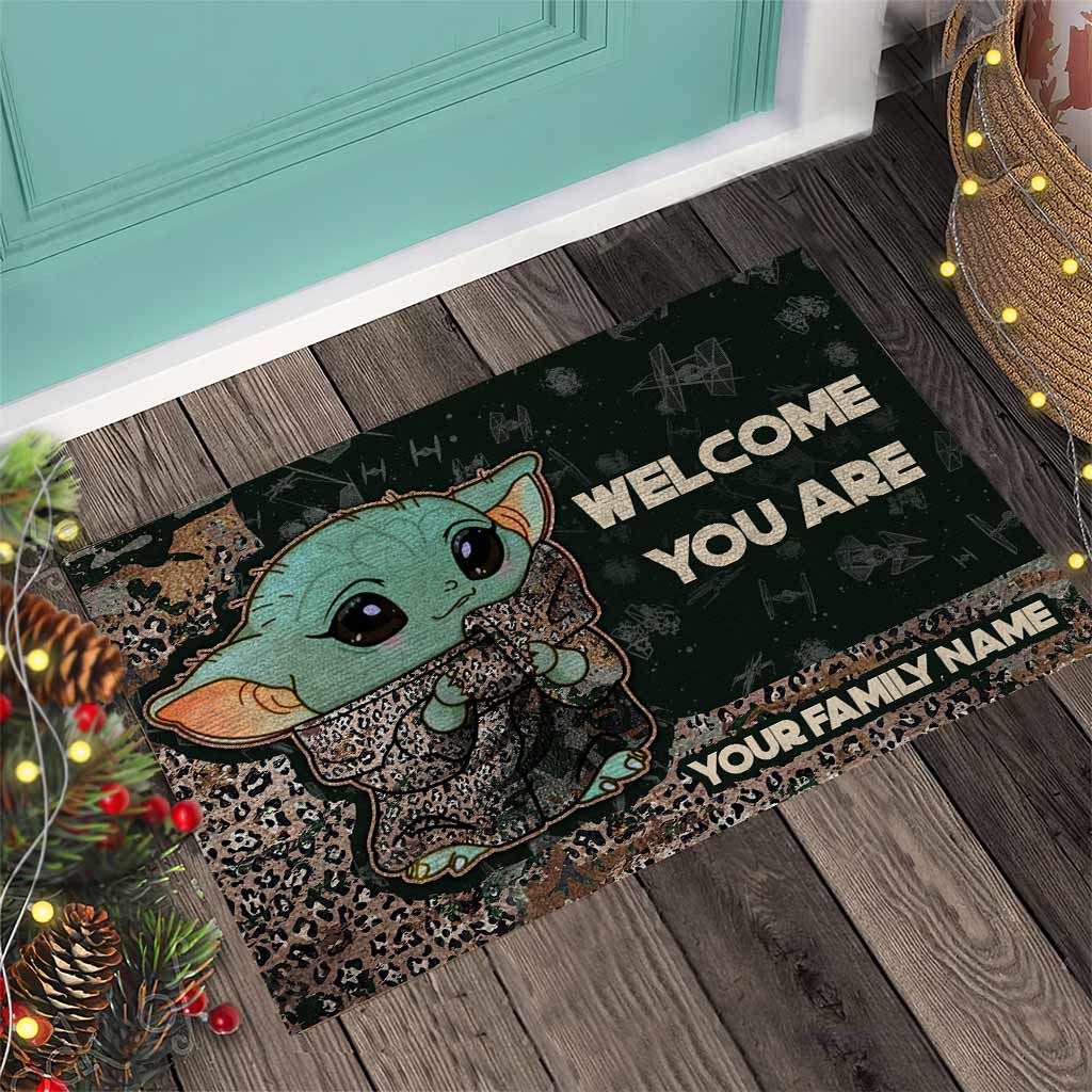 Welcome You Are - Personalized Doormat