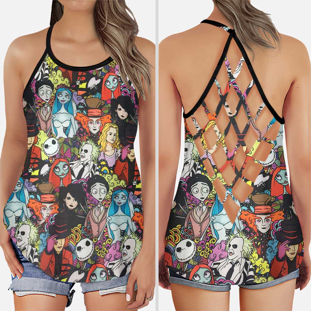 Hello Darkness - Nightmare Cross Tank Top