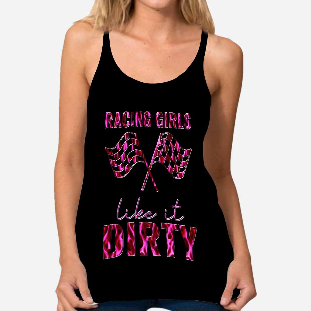 Love Racing Cross Tank Top