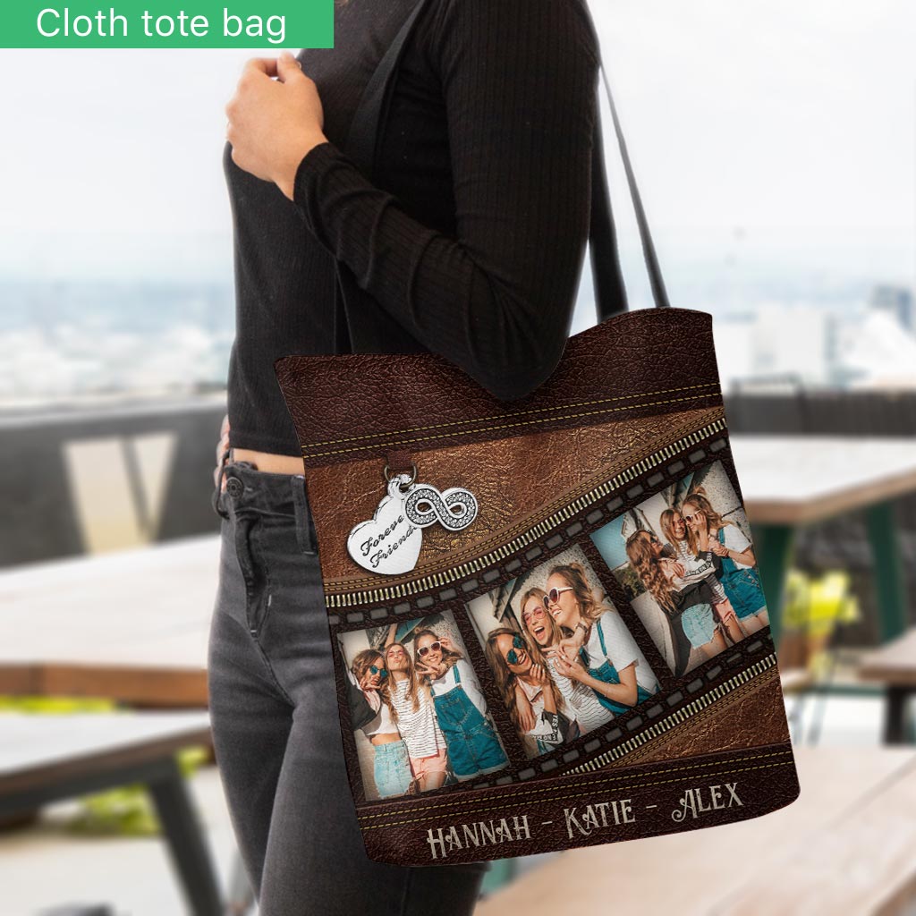 Besties Forever Personalized Tote Bag