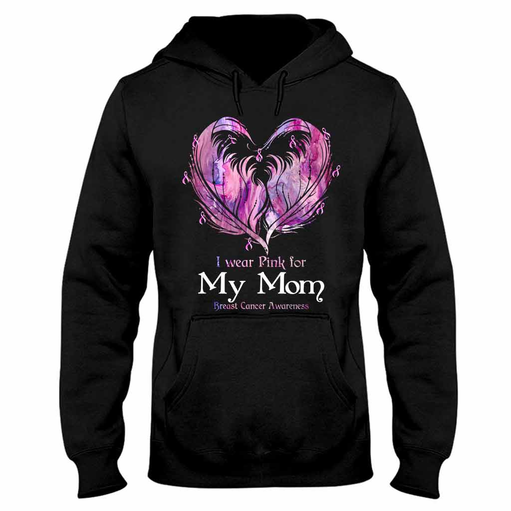 I Wear Pink - Breast Cancer Awareness Personalized T-shirt And Hoodie