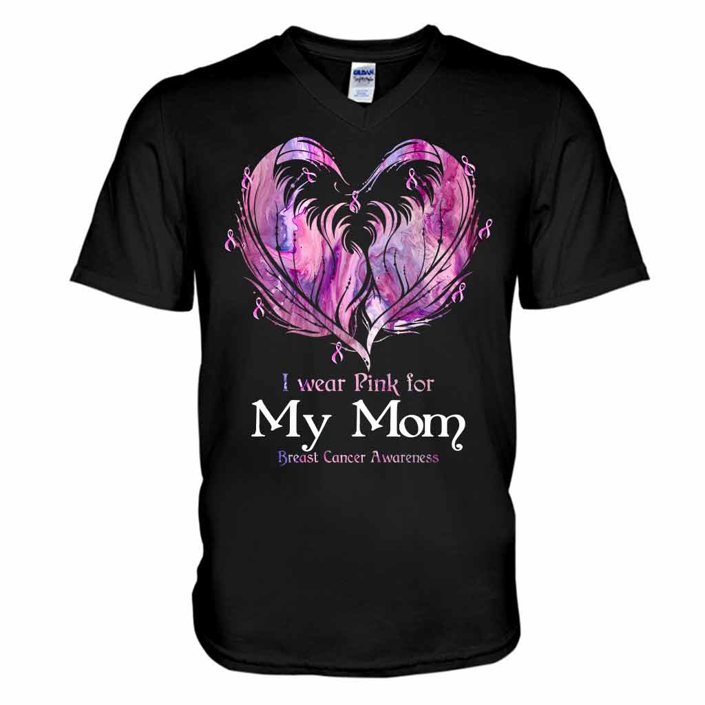 I Wear Pink - Breast Cancer Awareness Personalized T-shirt And Hoodie