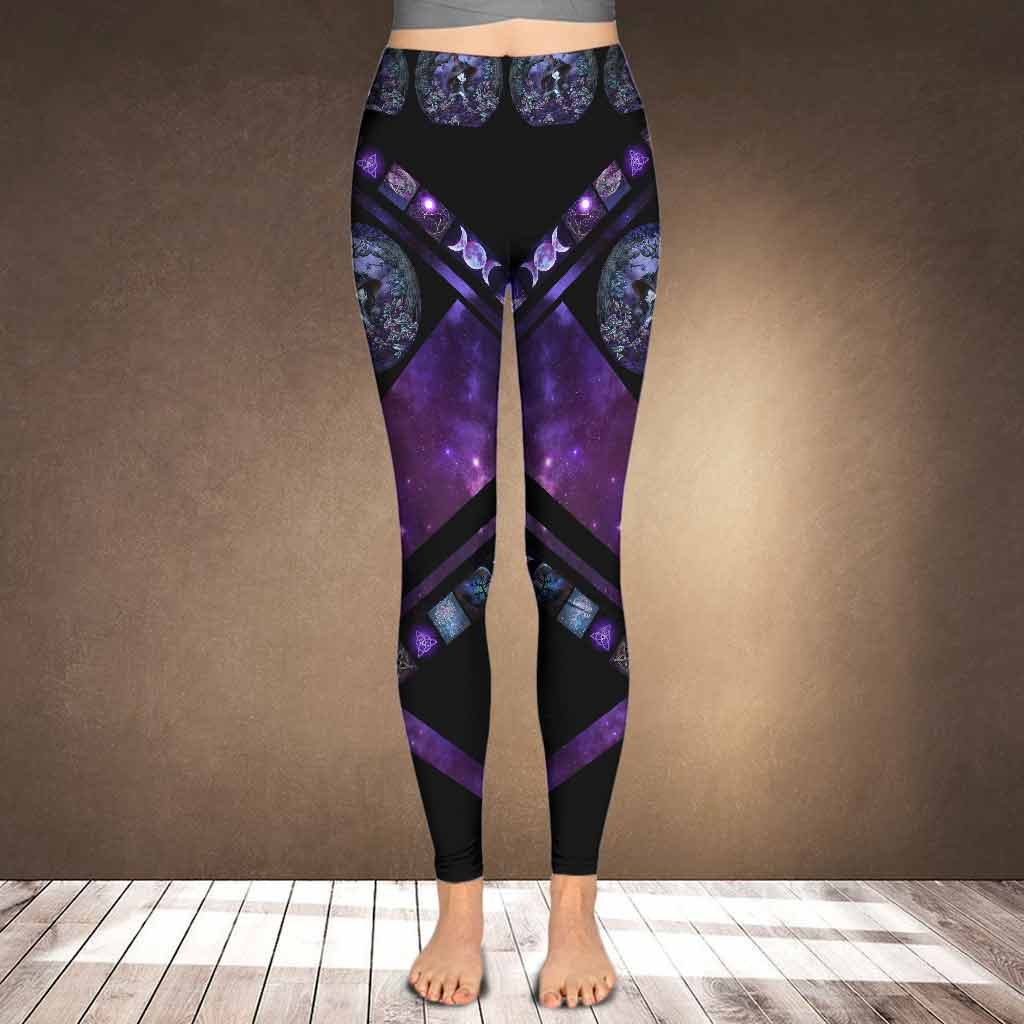 Salty Lil' Witch Tripple Moon Goddess Leggings