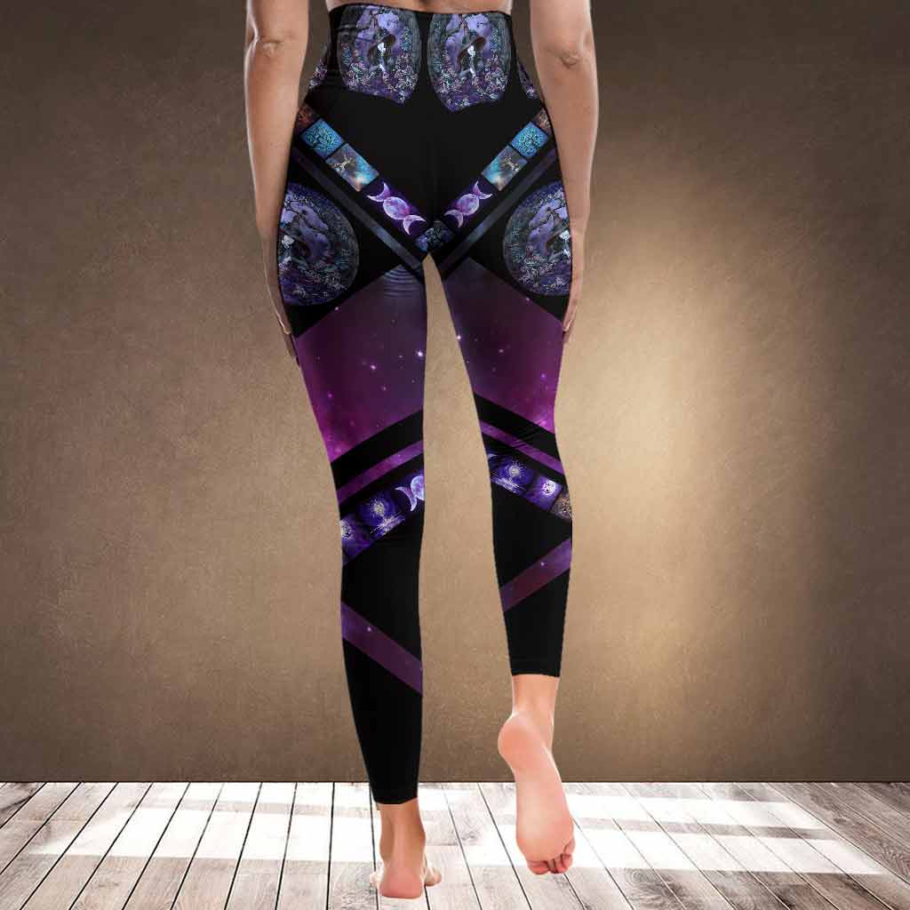 Salty Lil' Witch Tripple Moon Goddess Leggings